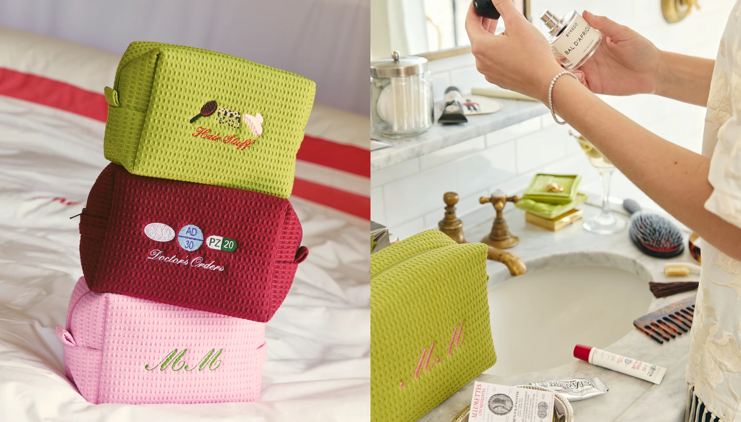 Modern Embroidery, Handcrafted in NYC